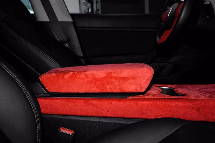 Alcantara inlägg mittarmstöd