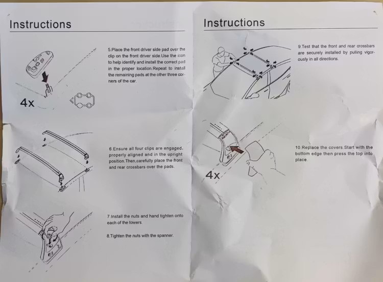 Roof rack (pre-book for 40% discount against Tesla&#39;s own)