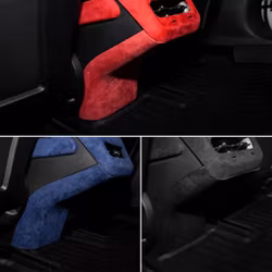 Alcantara inlägg baksäte