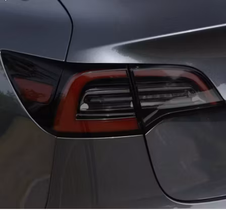 Toningsfilm bakljus Model 3 / Model Y (4 delar)