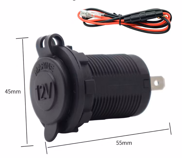 12v uttag (Max 120W)