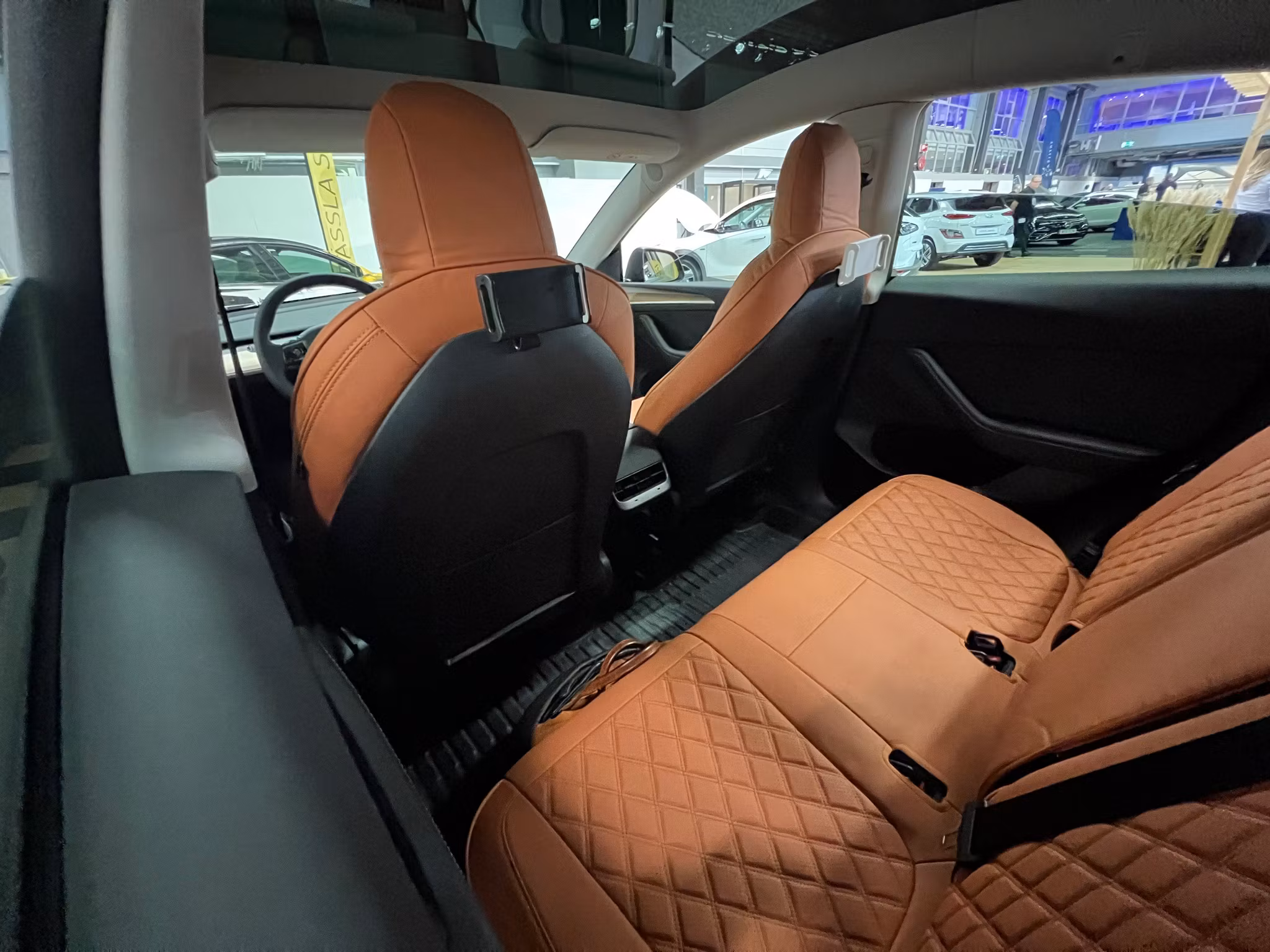 Överdragsklädsel Model 3