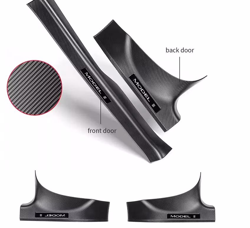 Skydd insteg Model 3 kolfiber