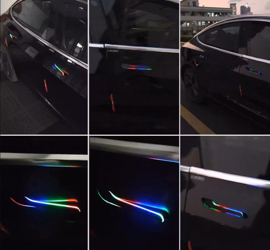 Auto presenting doors Model Y / 3