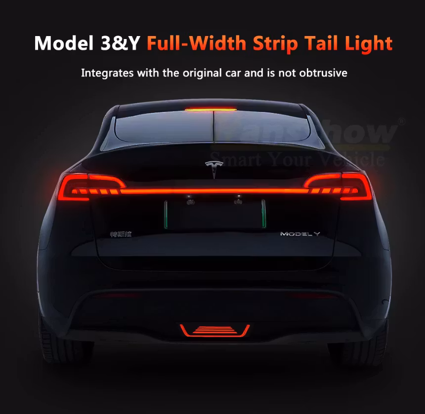 Bakljus Strip Light Tesla Model Y