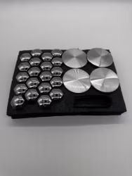 Paket Centrumkåpor Model Y 65mm