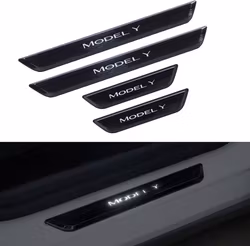 Instegslister LED till Model Y (4st)