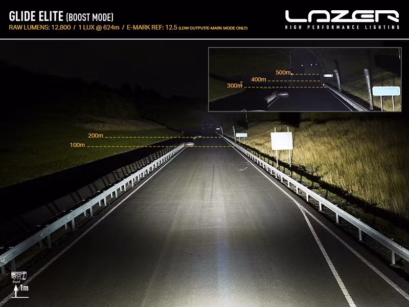 Lazer LED ramp Glide Elite PL curved 130W
