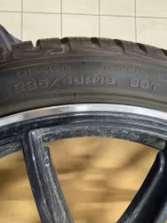 Vinterhjul Model 3 black 19 tum