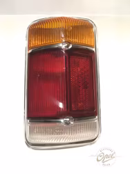 Baklykt glass venstre