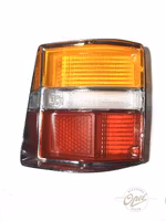 Baklykt glass venstre