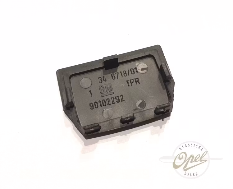 Deksel til støtfanger bak