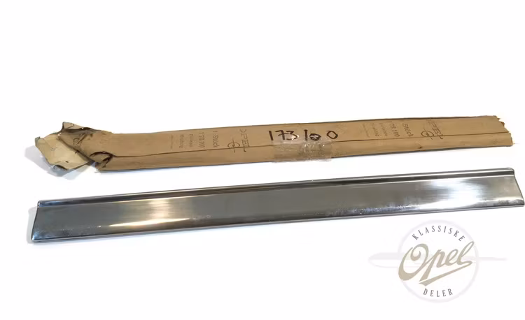 Blanklist bakskjerm fremre