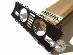 Glass og ramme til instrument