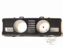 Glass og ramme til instrument