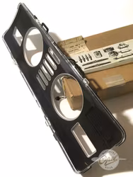 Glass og ramme til instrument