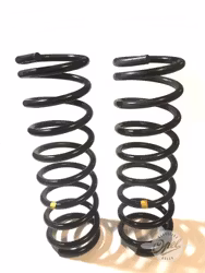 Spiralfjær sett bak