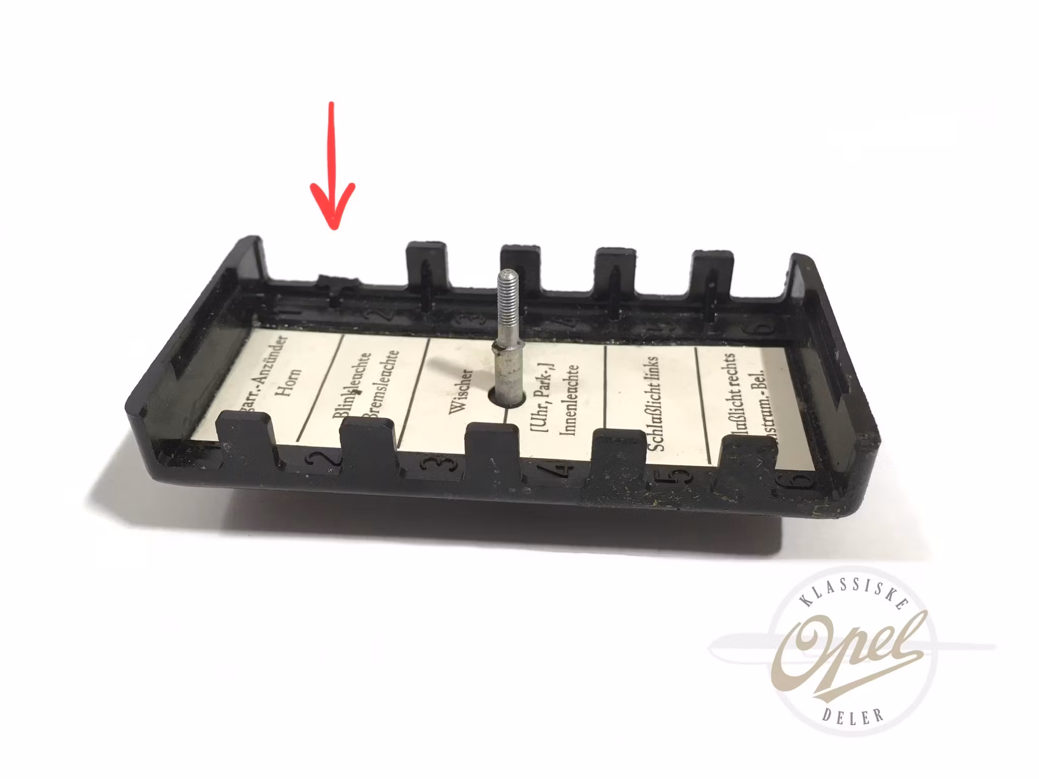 Lokk til sikringsboks (SKADET)