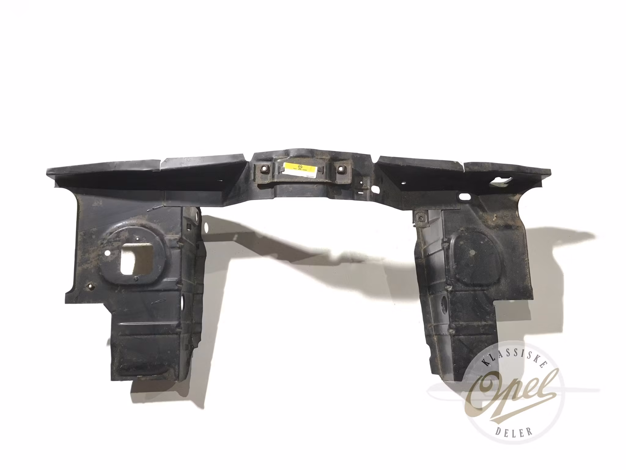 Låseplate med radiatorfester