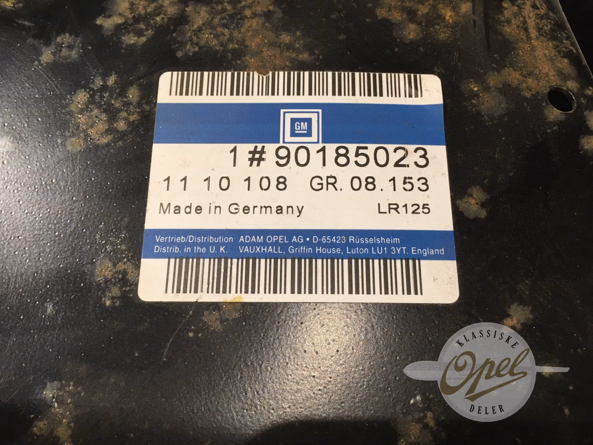 Innerskjerm høyre foran