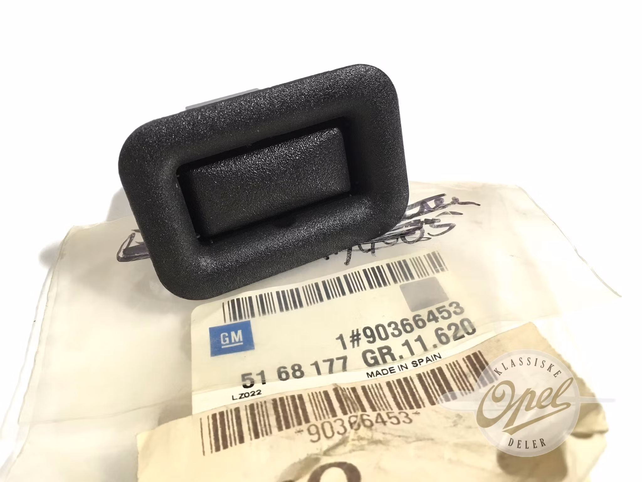 Knapp til baksete rygg