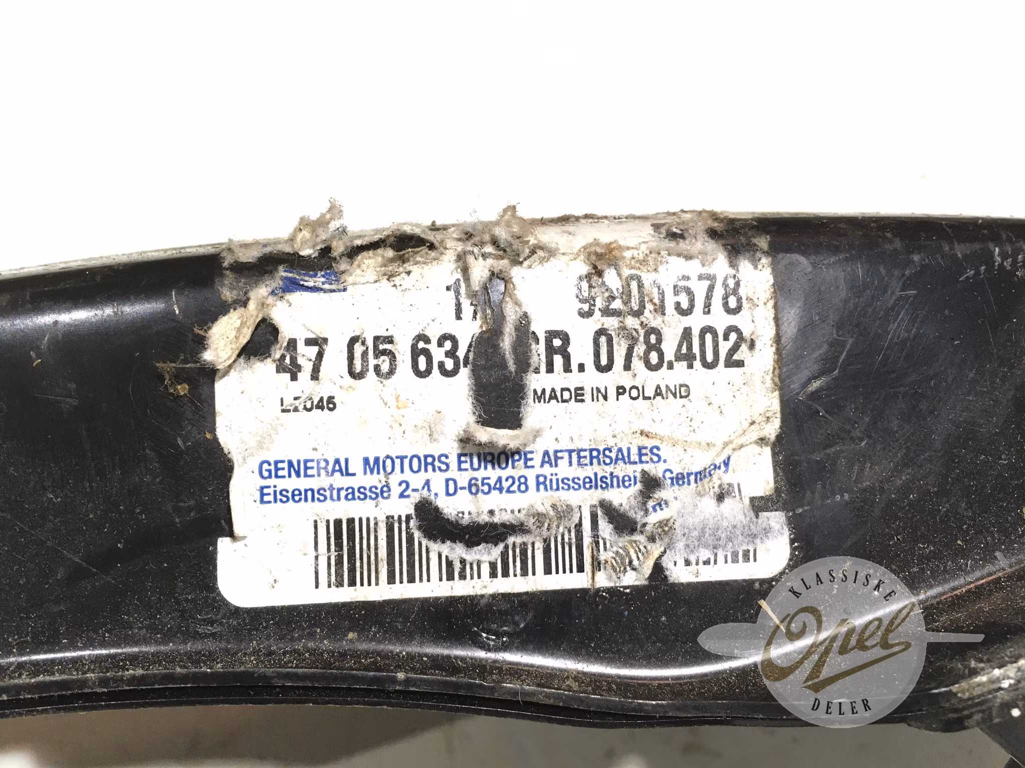 Kollisjonsbjelke foran