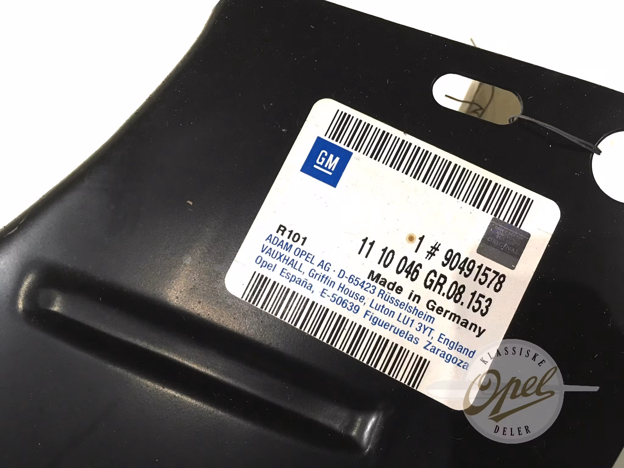 Innerskjerm venstre foran (reparasjonspanel)