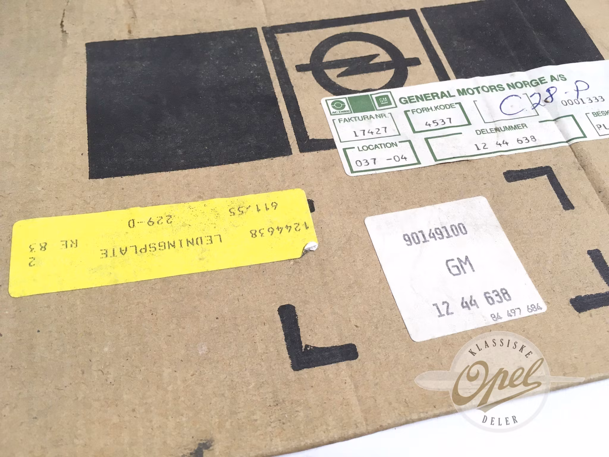 Kretskort til instrument