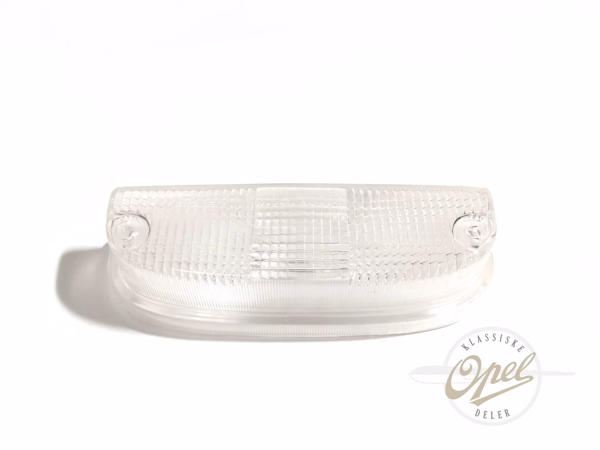 Blinklysglass foran (med kant)