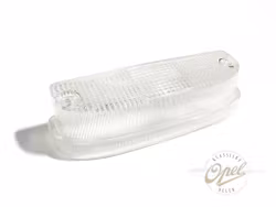 Blinklysglass foran (med kant)