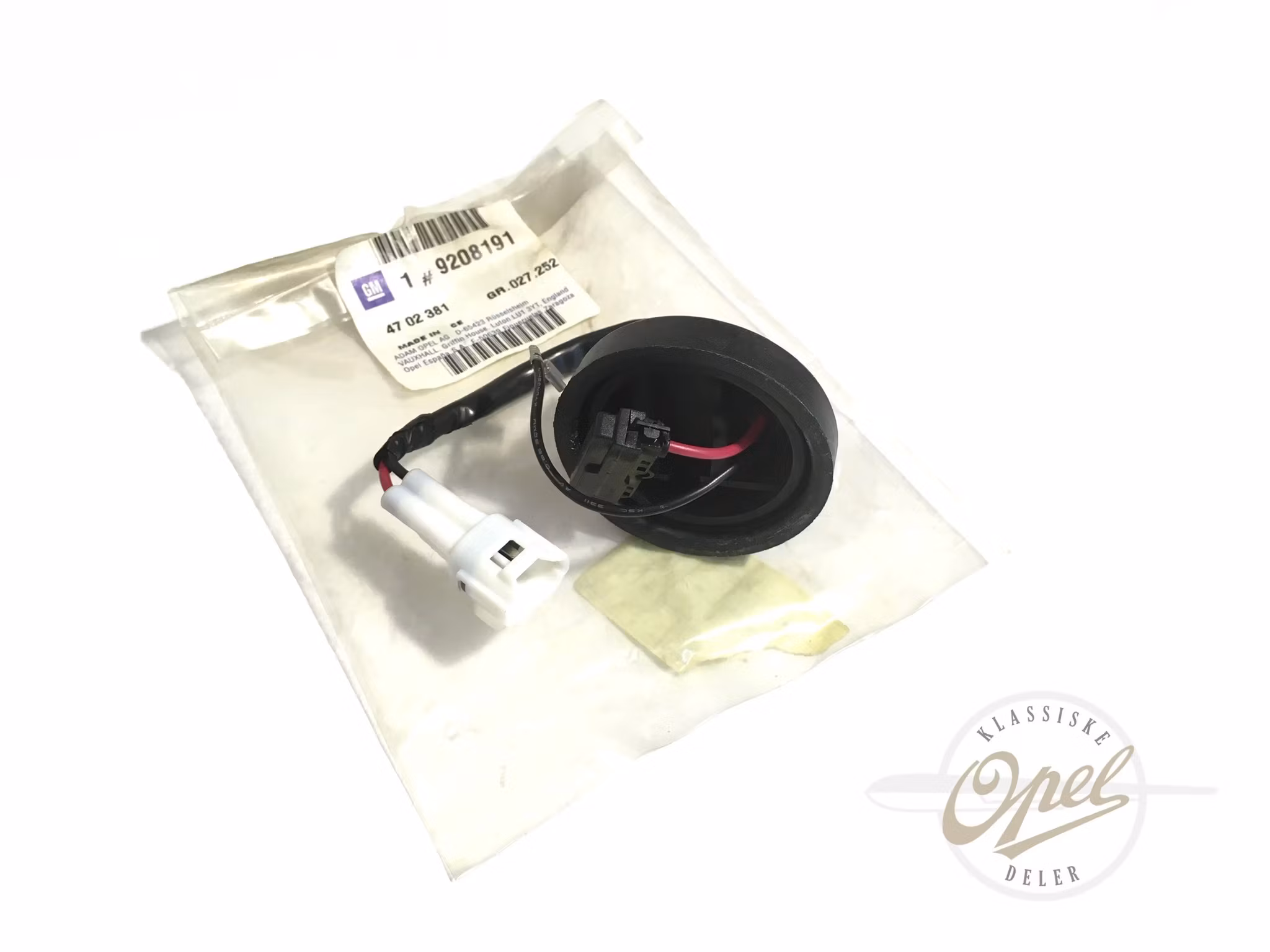 Støvdeksel til tåkelykt