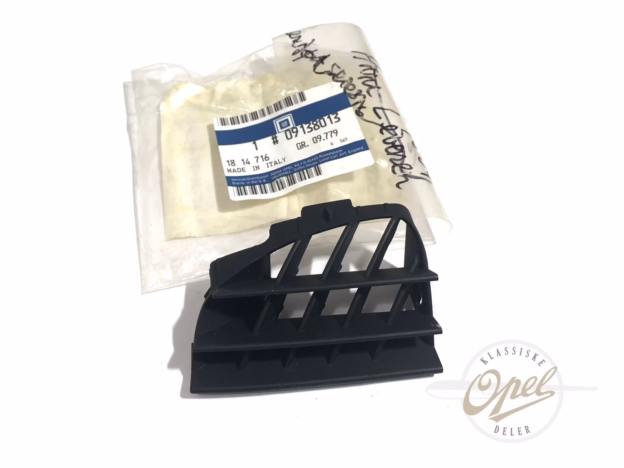 Luftdyse defroster venstre