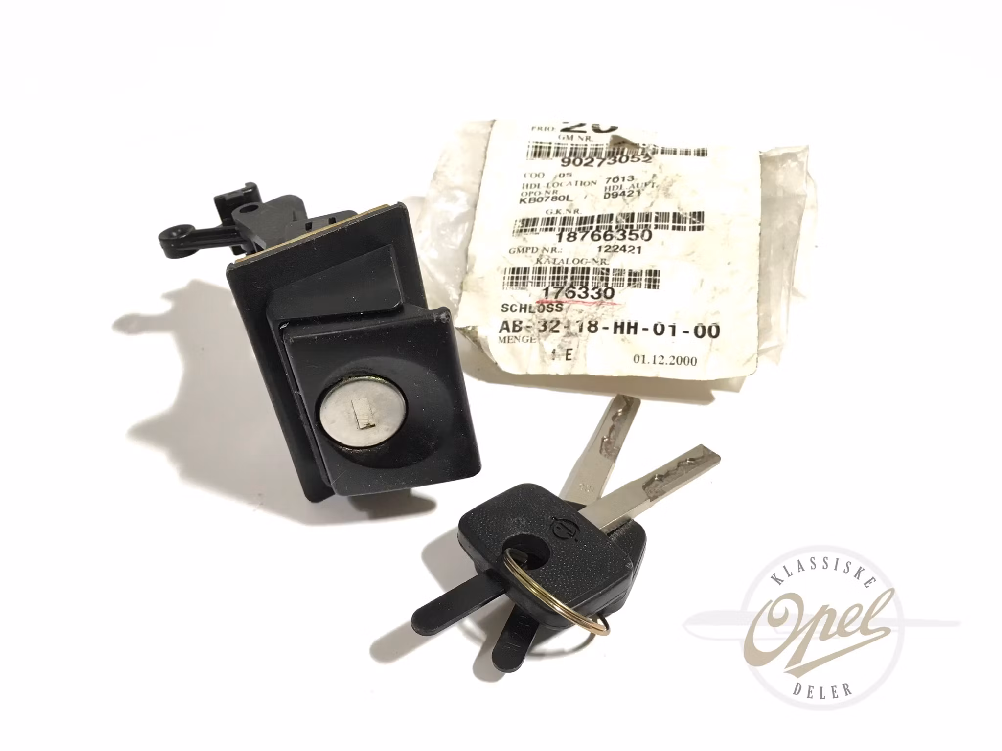 Låsesylinder bakluke