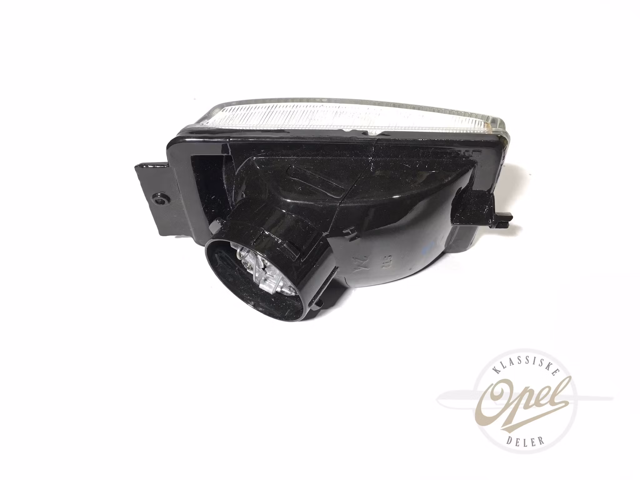 Reflektor med glass til tåkelykt venstre