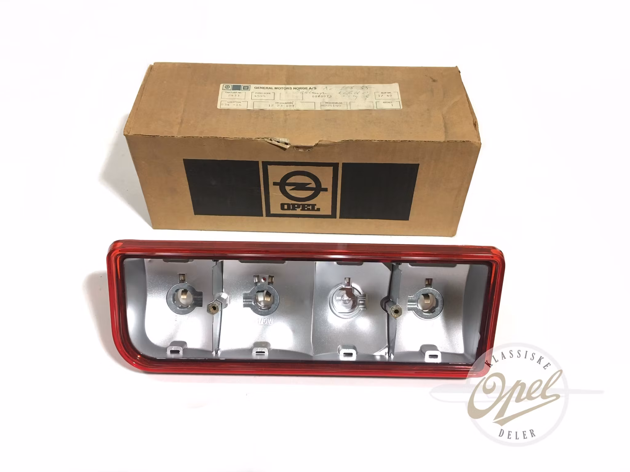 Lyktehus til baklykt venstre