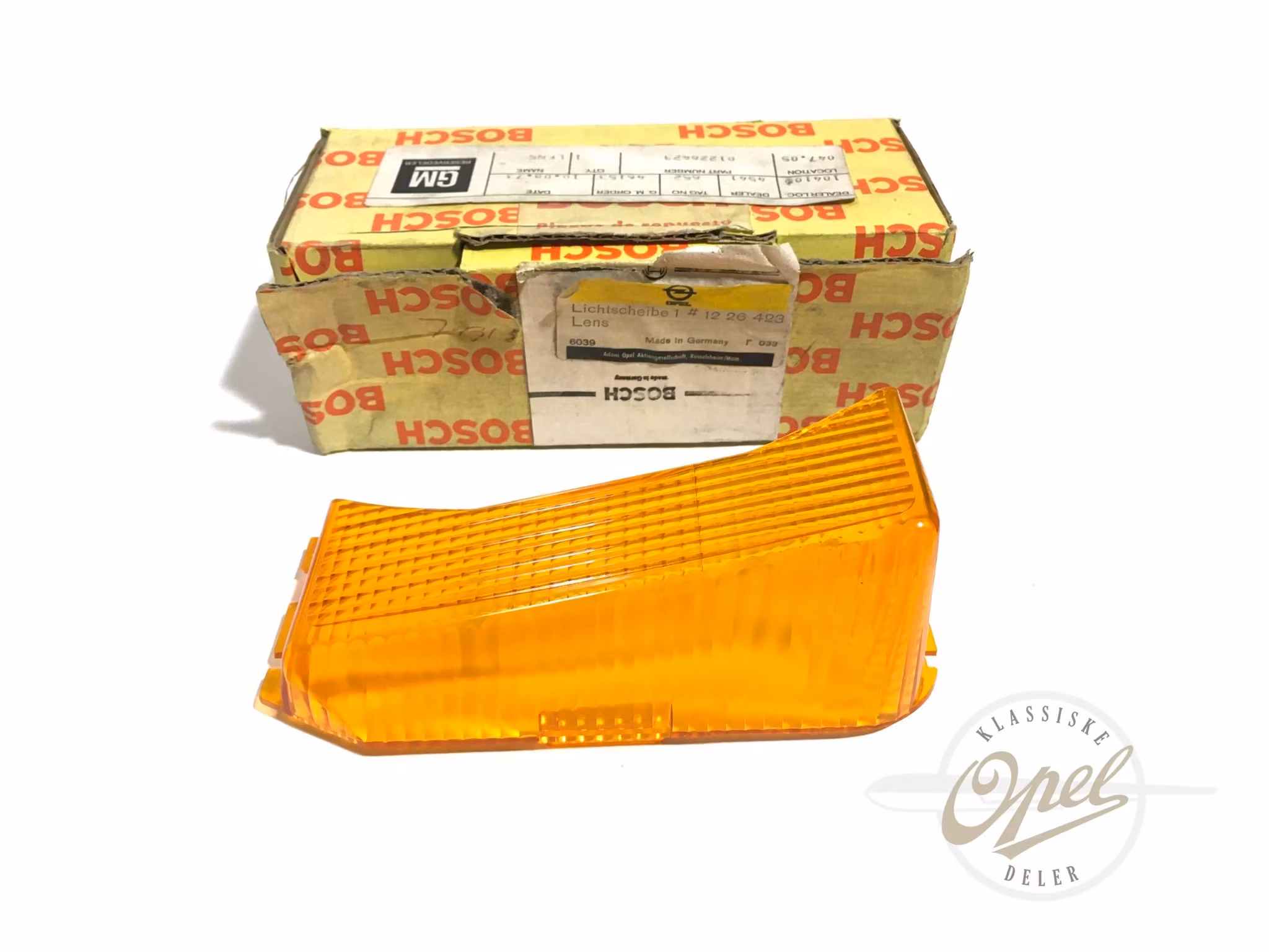 Blinklysglass venstre foran