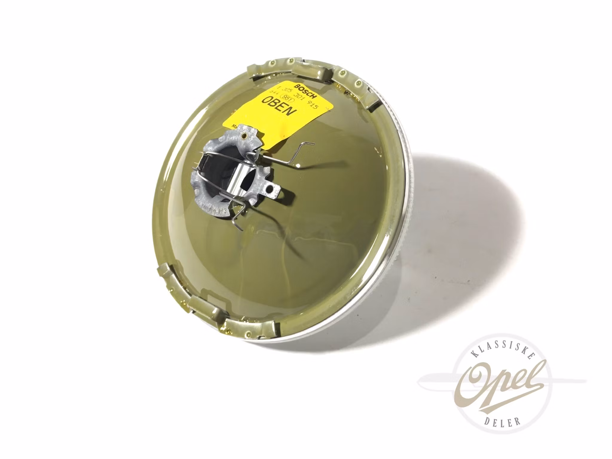 Reflektor med glass til tåkelykt