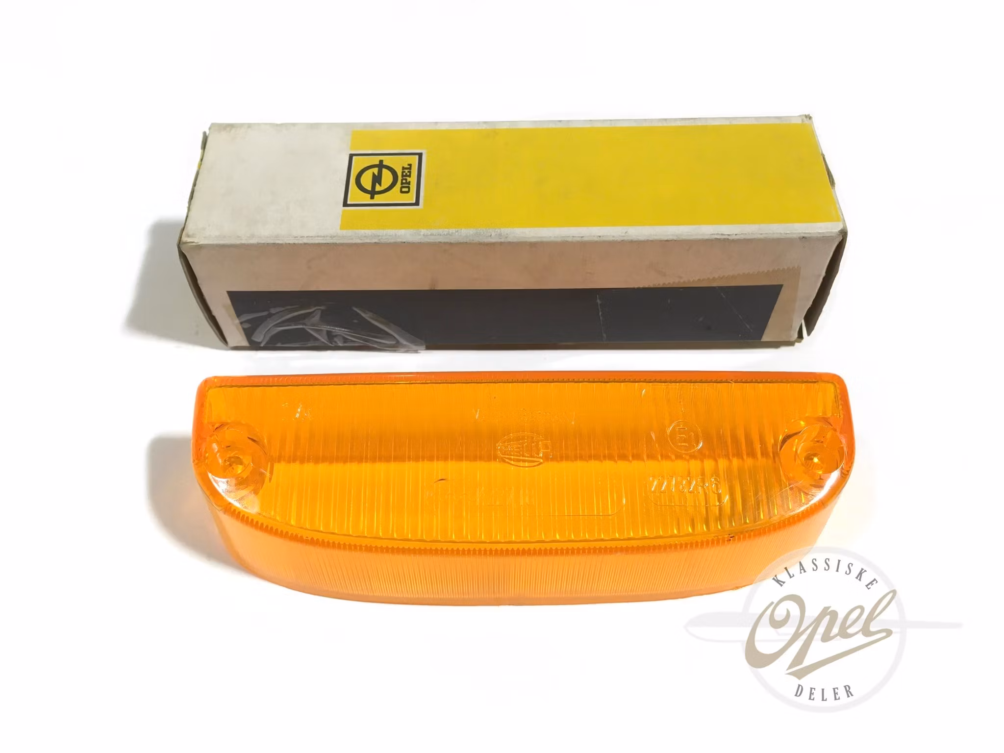 Blinklysglass foran (uten kant)