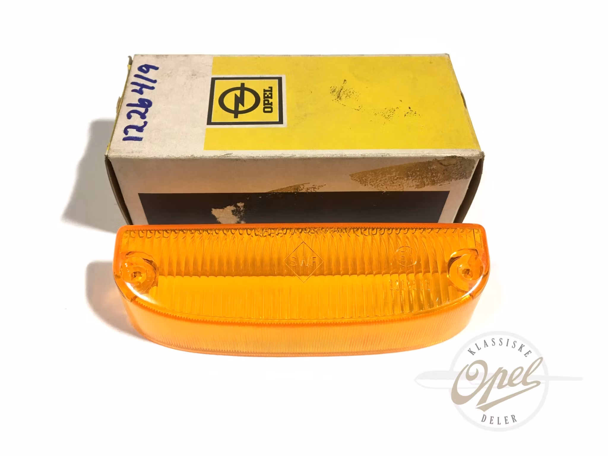 Blinklysglass foran (uten kant)