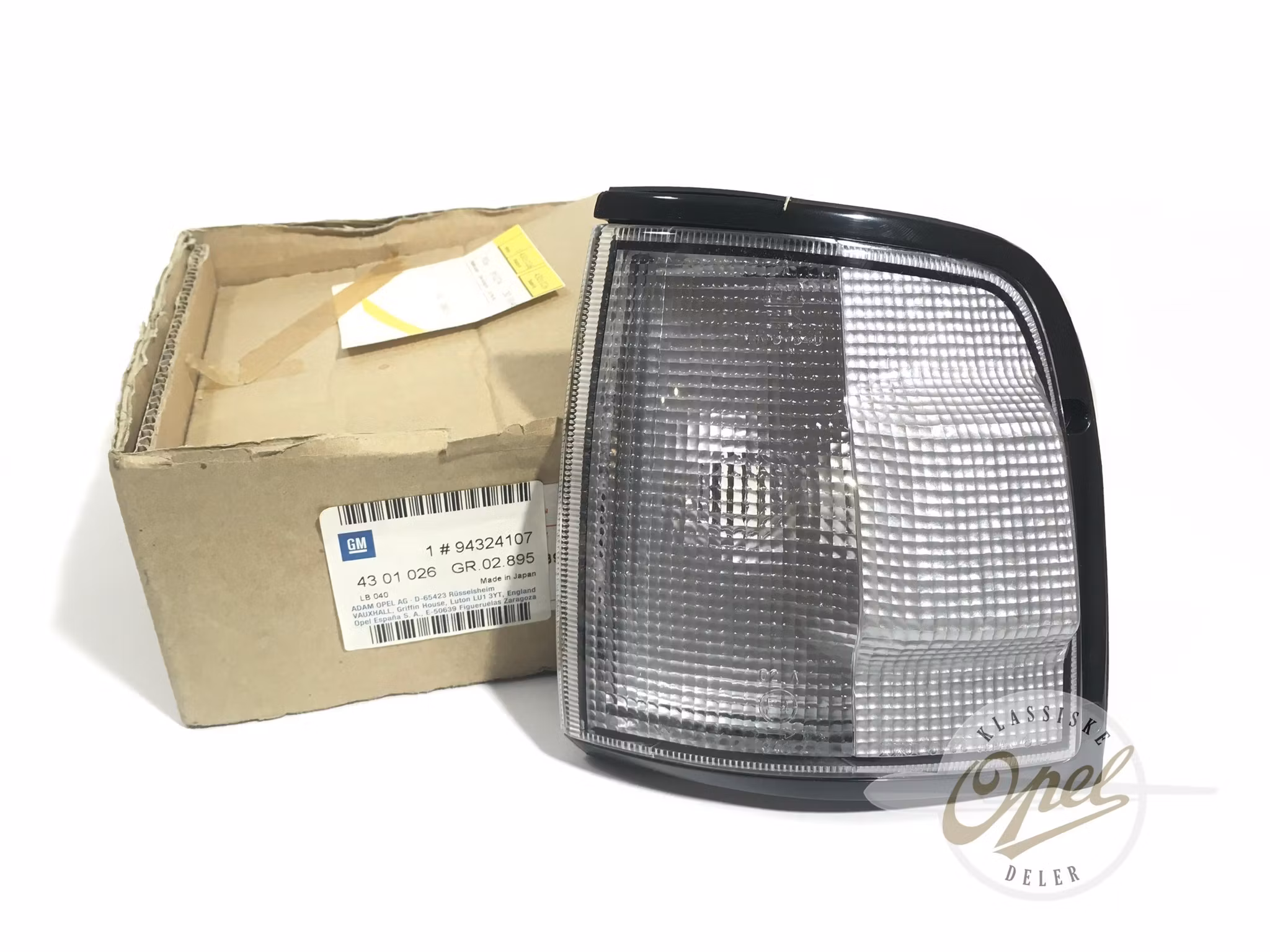 Lampe til parklys venstre