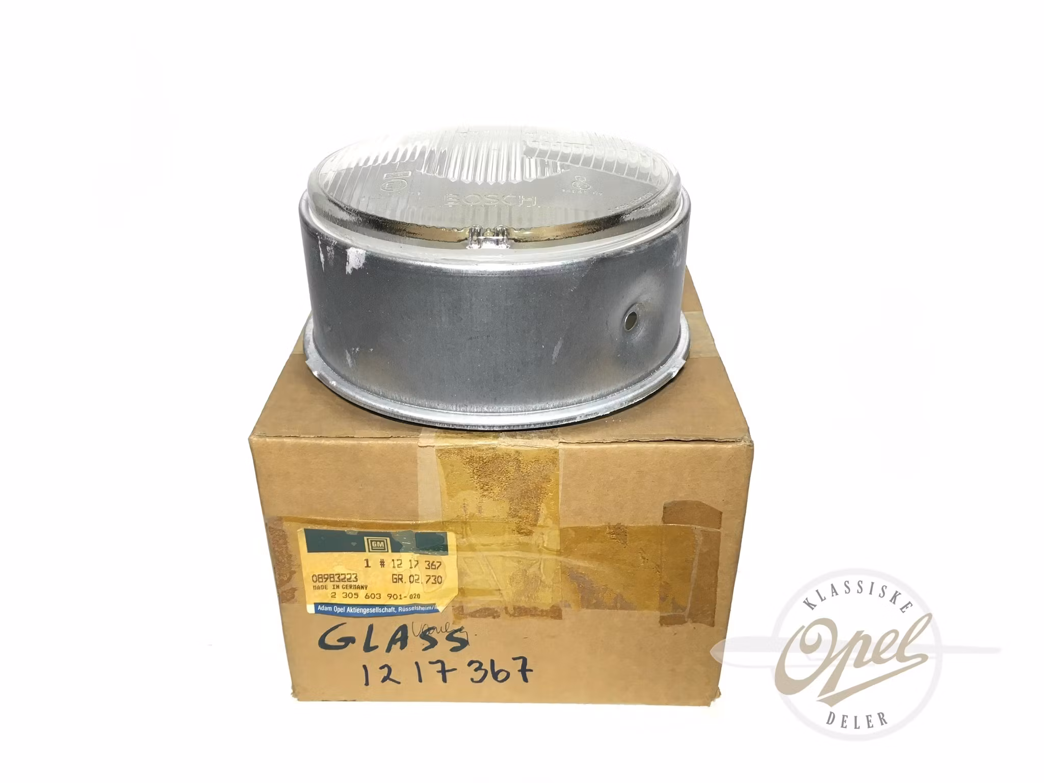 Lykteglass med ramme