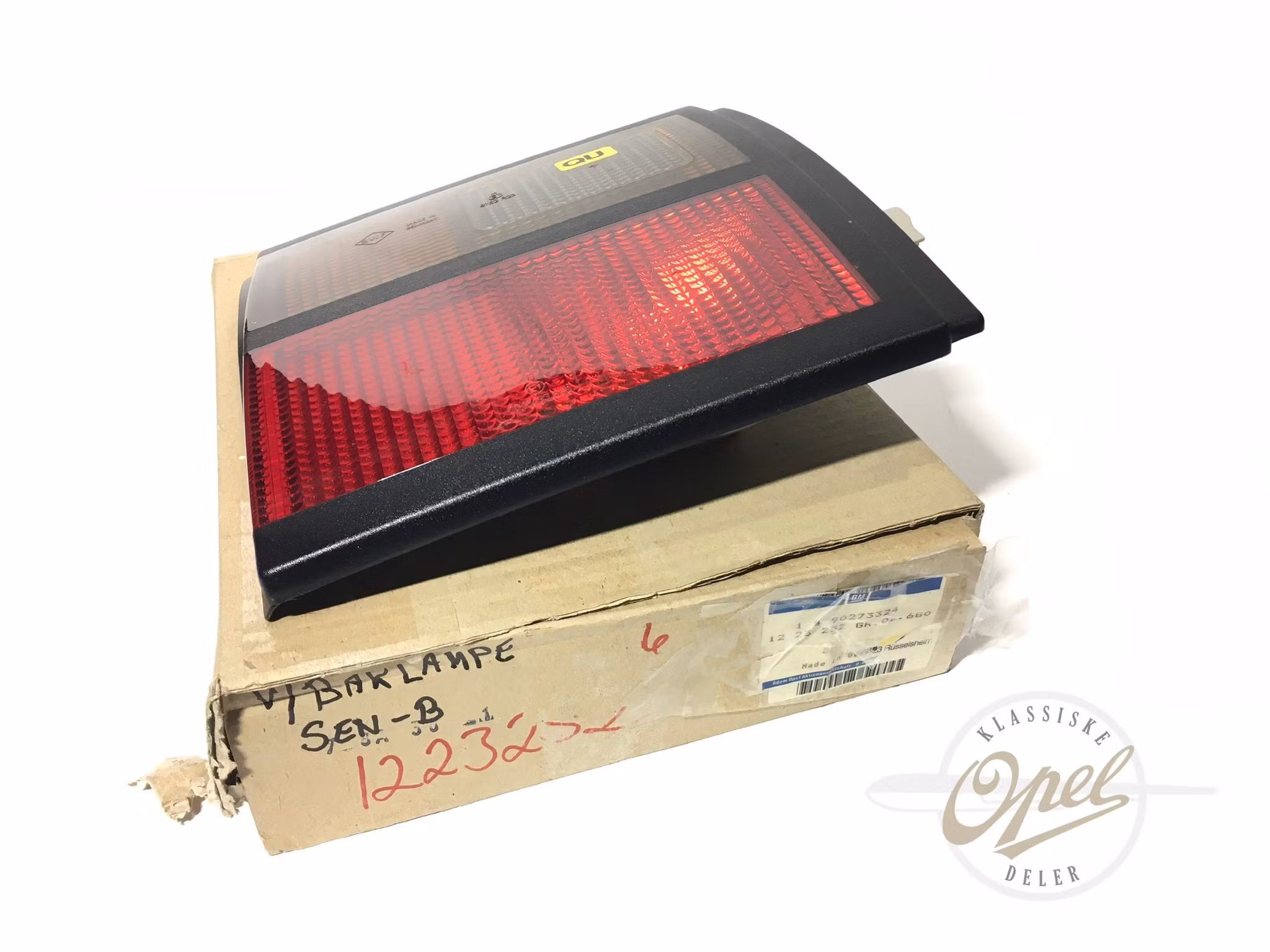 Baklykt venstre indre