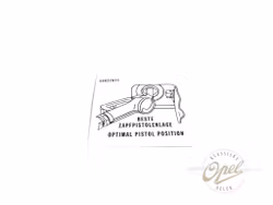 Klistremerke optimal fylling