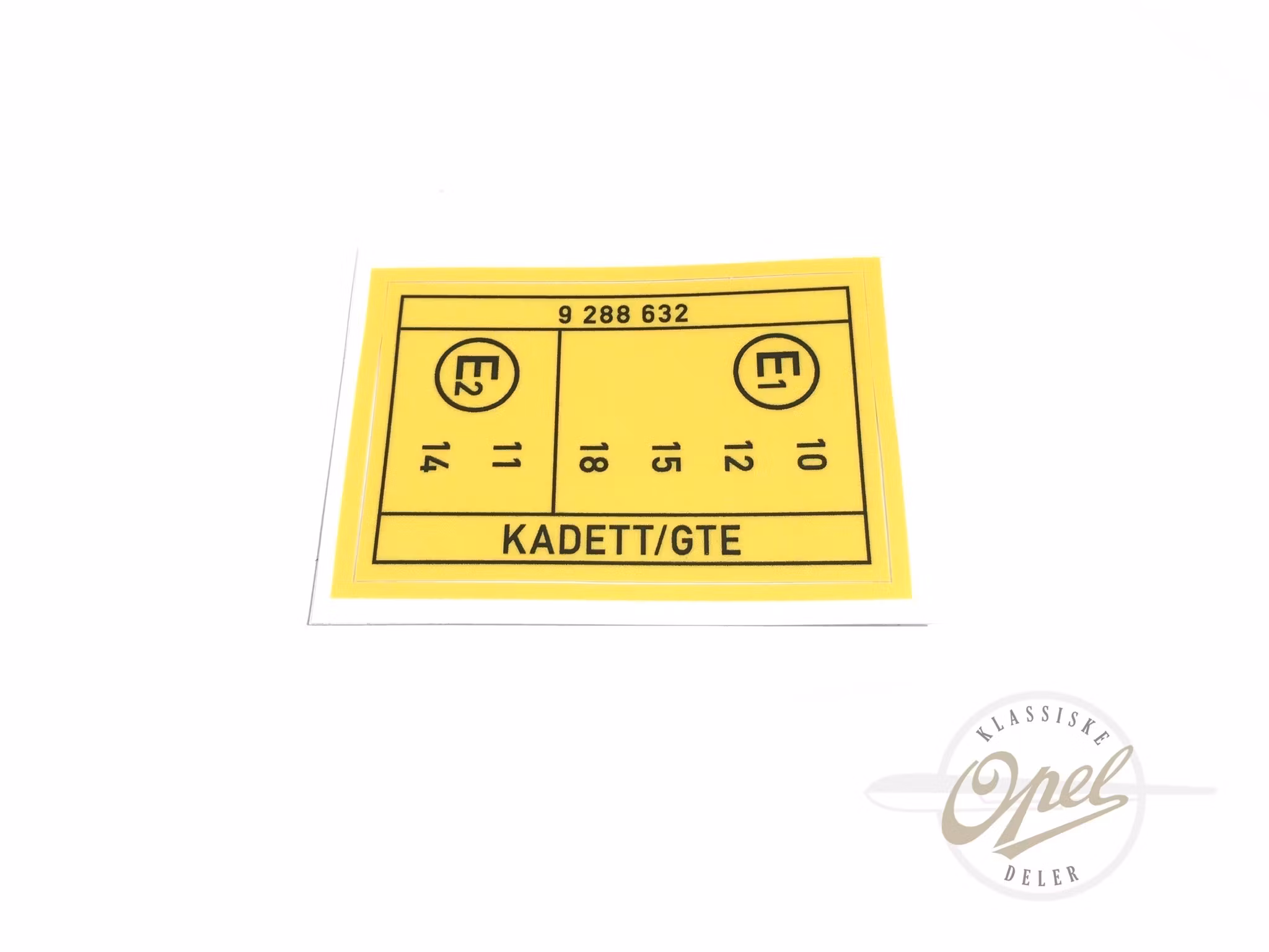 Klistremerke typegodkjenning