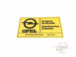 Klistremerke 'Original Ersatzteile'