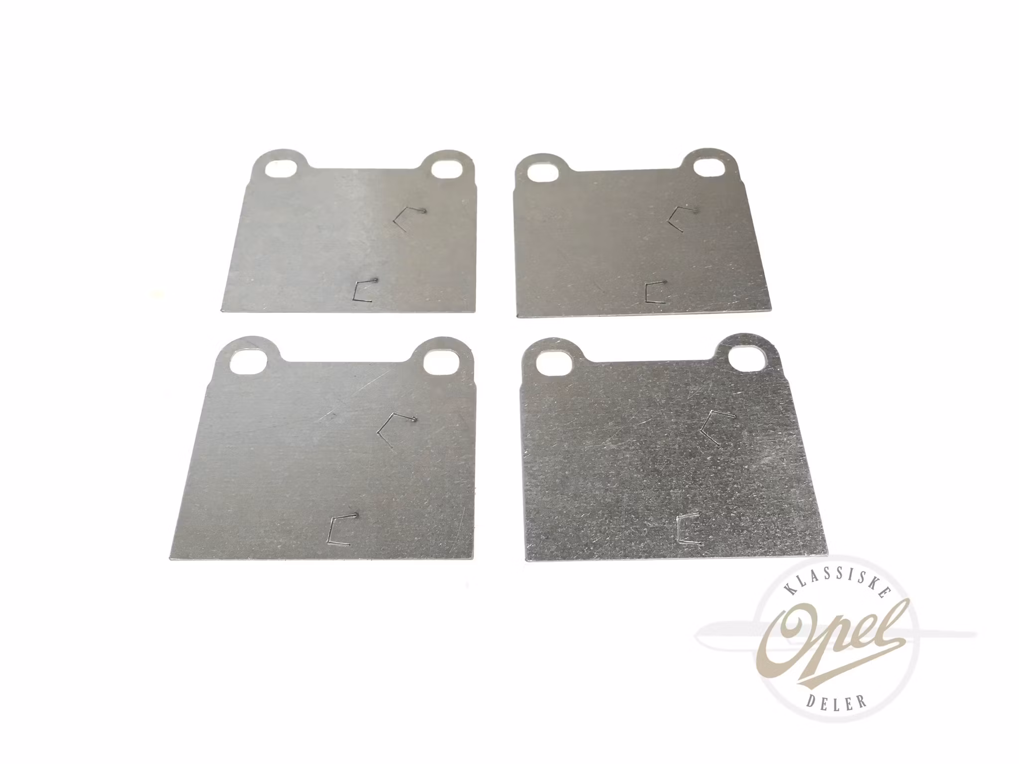 Plater mot bremseskrik bak