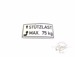 Klistremerke tilhengerfeste