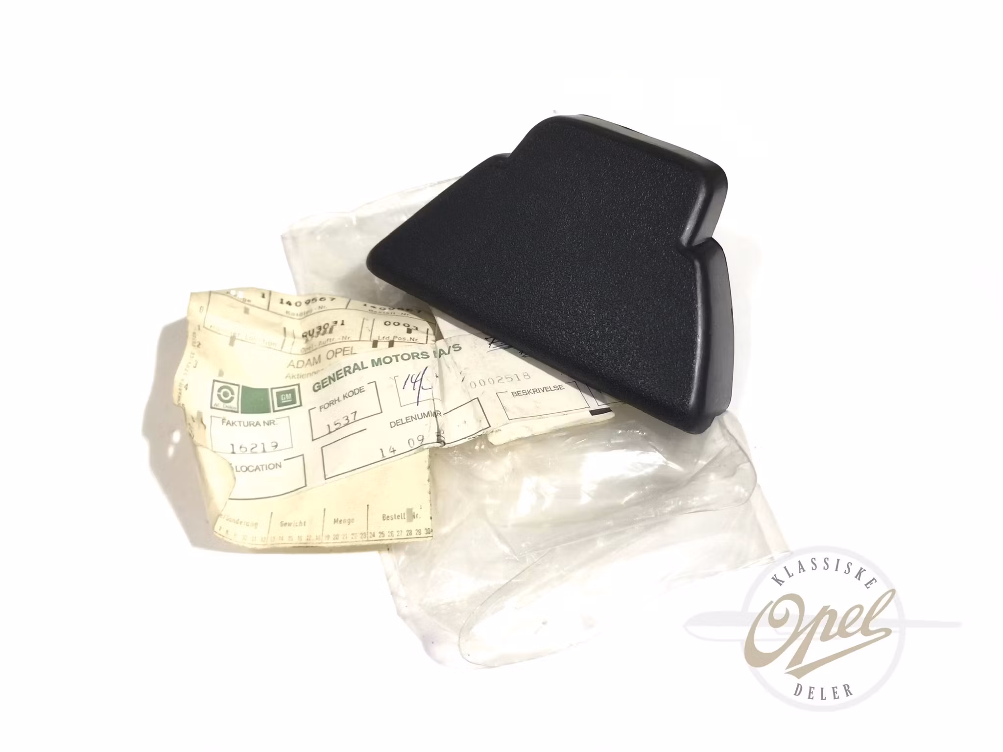 Endedeksel til støtfanger høyre bak