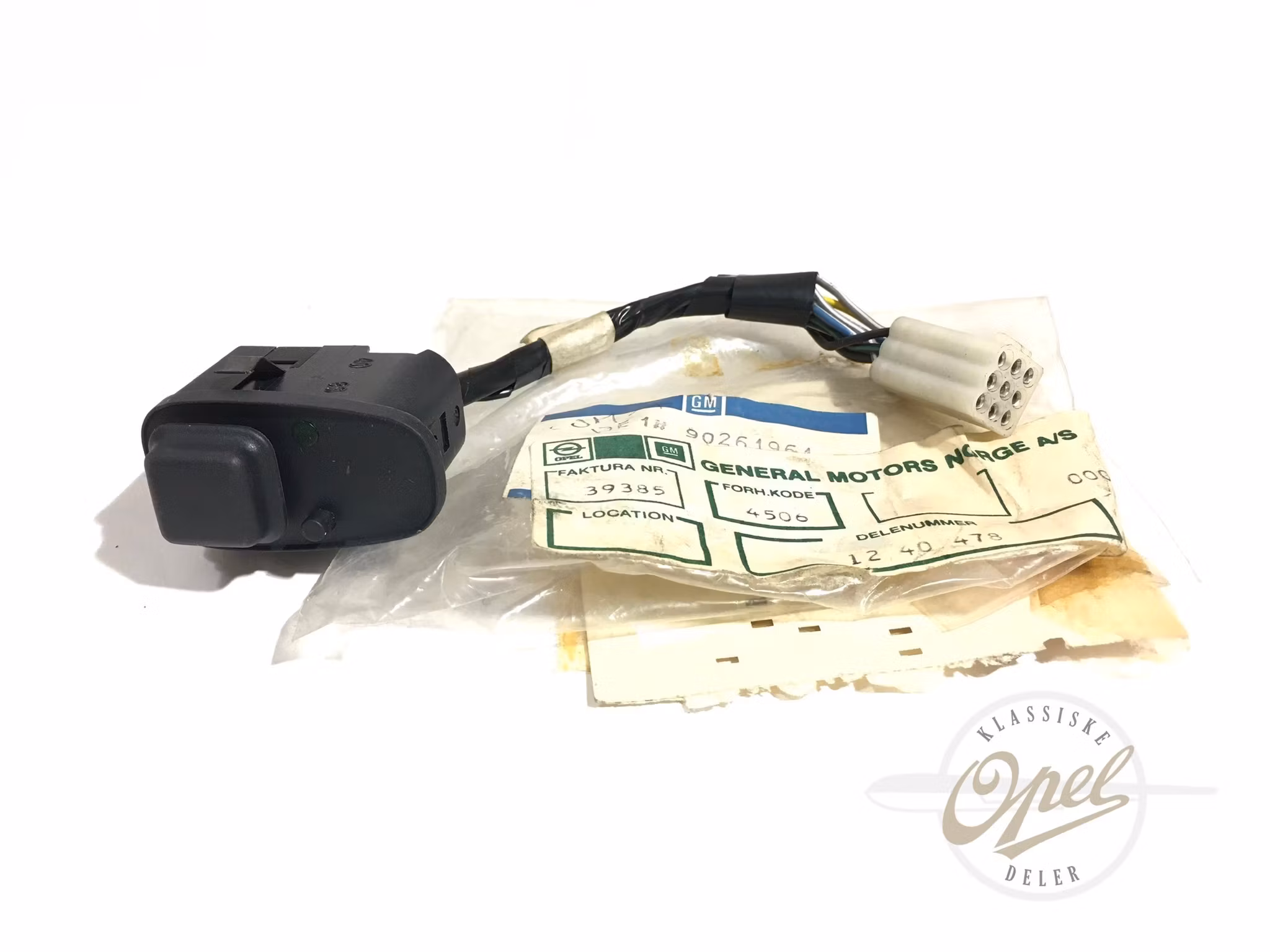 Bryter til elektrisk speil