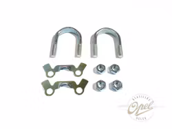 U-bolt sett til mellomaksel